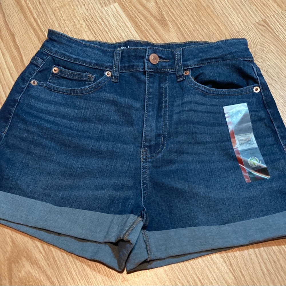 NWT No Boundaries‎ denim jean mom shorts 7